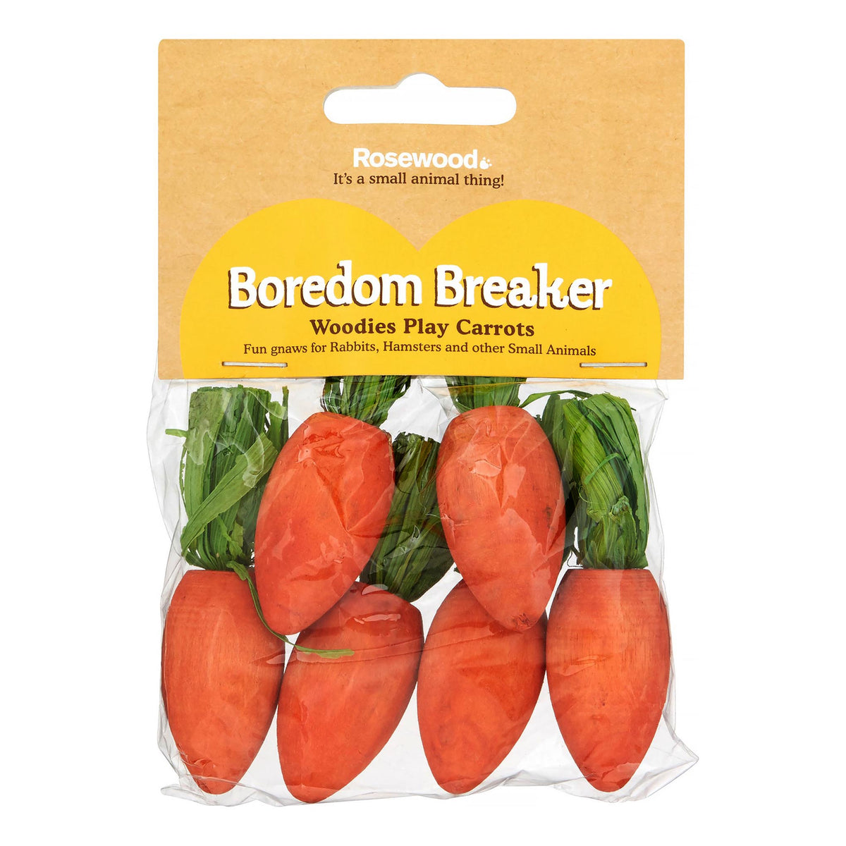Rosewood Woodies Play Carrots 6pk