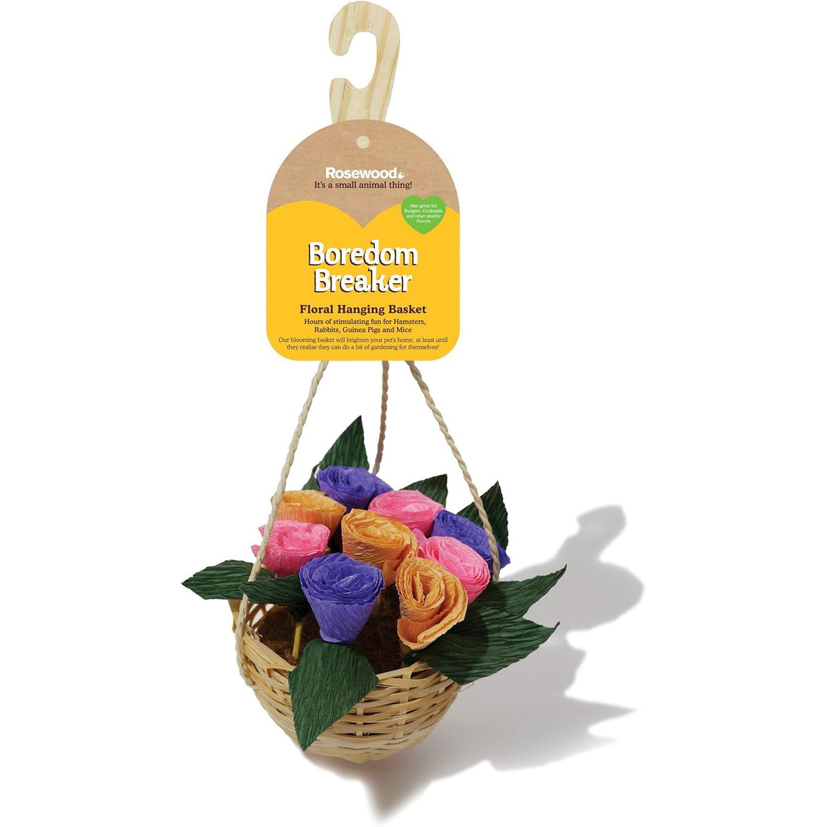Rosewood Floral Hanging Basket