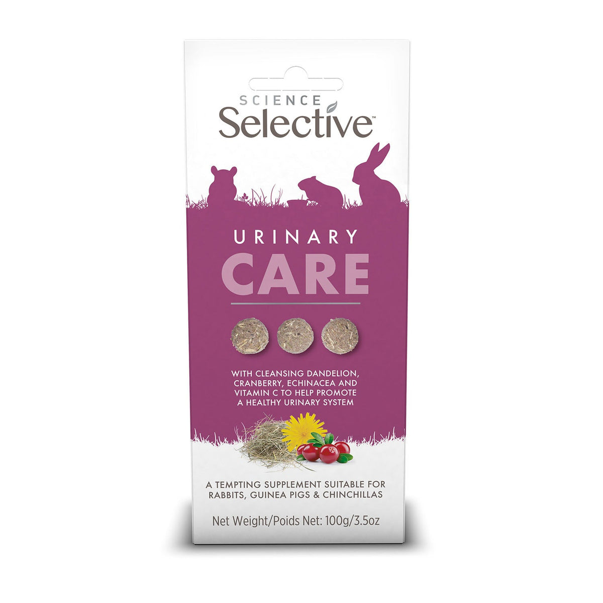 Science Selective Urinary Care Supplement for Small Animals - 100g