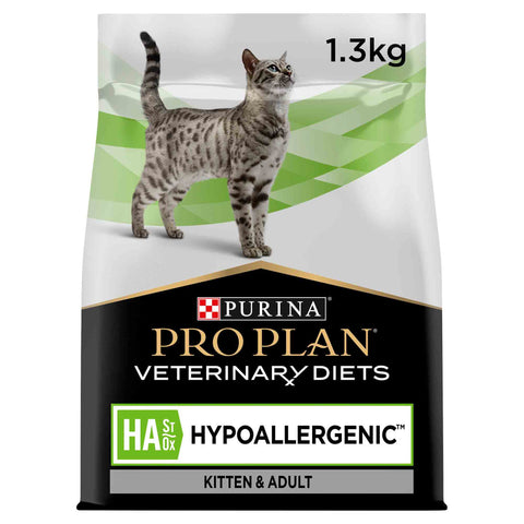 PRO PLAN Veterinary Diets HA ST/OX Hypoallergenic Dry Cat Food