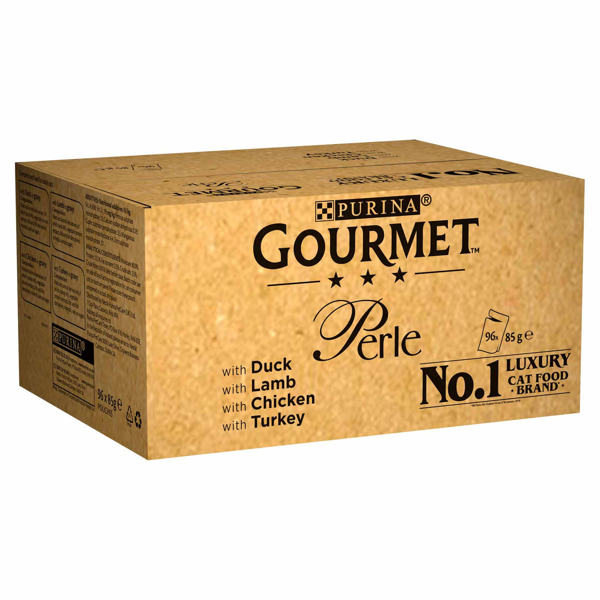 Gourmet Perle Chefs Country Collection In Gravy - 96 x 85g Pouches