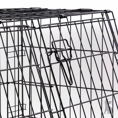 Barkshire Sloping Dog Car Crate - Medium 78 x 50cm