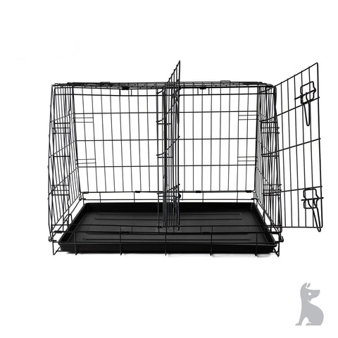 Barkshire Sloping Dog Car Crate - Medium 78 x 50cm