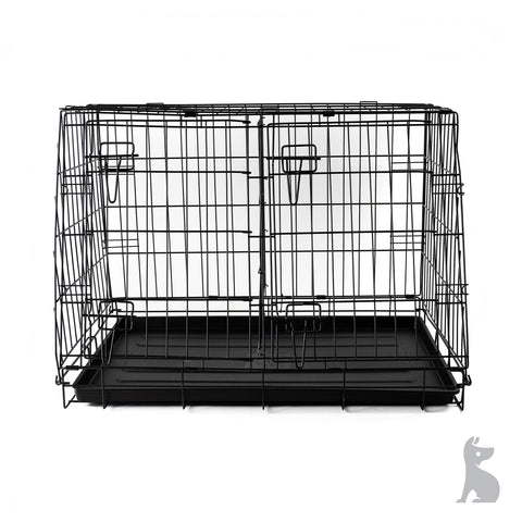 Barkshire Sloping Dog Car Crate - Medium 78 x 50cm