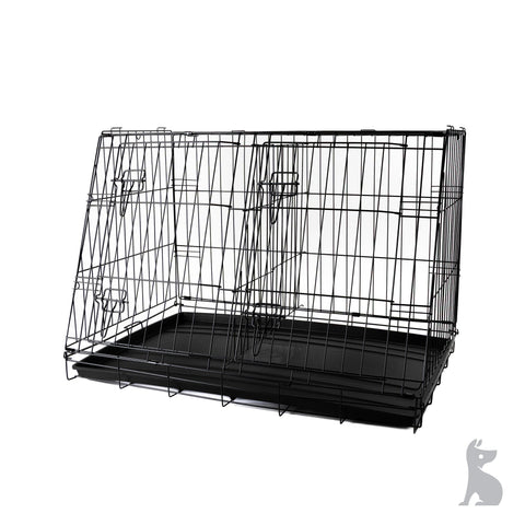 Barkshire Sloping Dog Car Crate  - Large 90 x 59cm