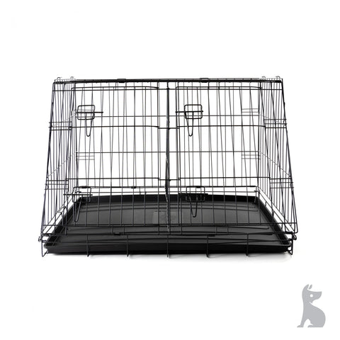 Barkshire Sloping Dog Car Crate  - Large 90 x 59cm