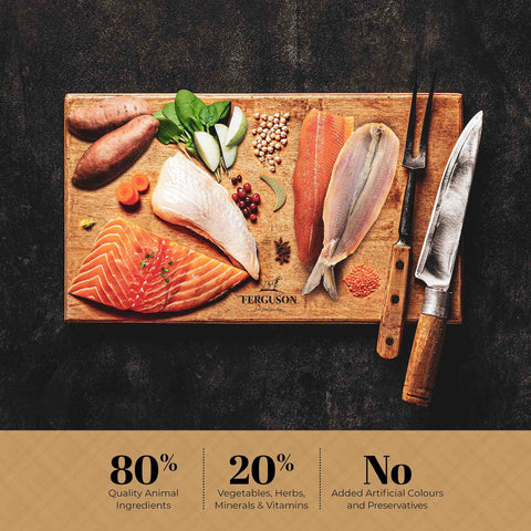 Ferguson Fine Fish 80/20 Grain Free Dry Dog Food