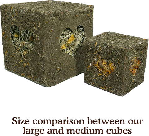 Rosewood Naturals I Love Hay Cube - Large