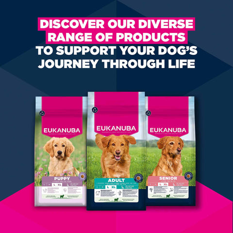 Eukanuba Large Breed Puppy Dry Dog Food - Lamb & Rice