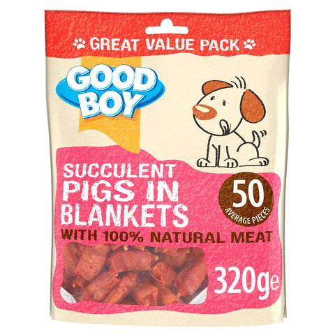 Good Boy Pawsley Pigs in Blankets Dog Treats - 320g - 3 for £18 🔥