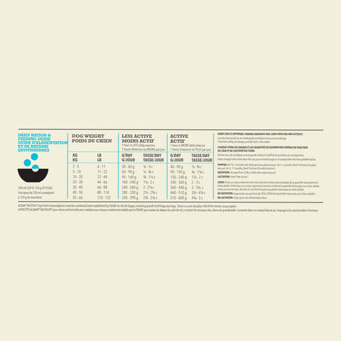 Acana Highest Protein Pacifica Grain Free Adult Dry Dog Food