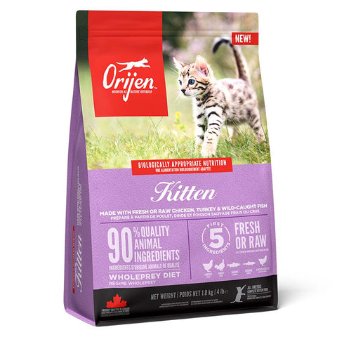 Orijen Kitten Grain Free Dry Cat Food