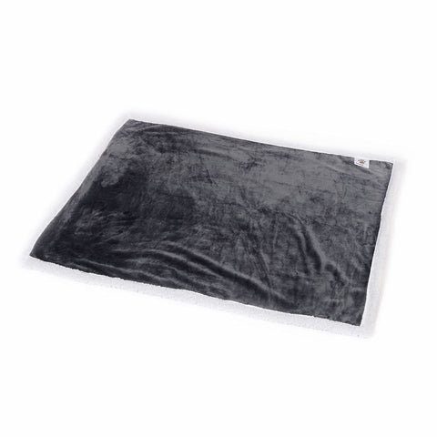 Danish Essentials Fur Pet Blanket - Charcoal - 75x100cm