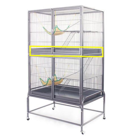 Rat & Ferret Cage - Replacement Metal Tray in the Middle - Part L